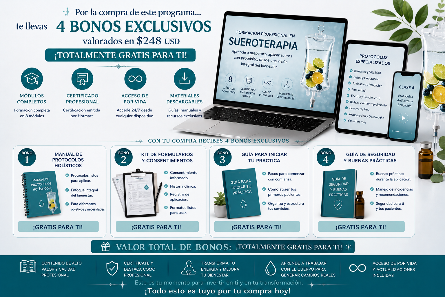 bonos sueros